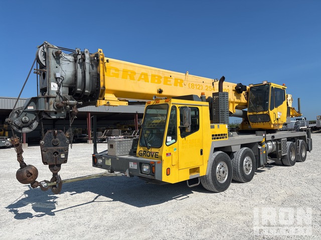 2007 Grove TMS700E 500 ton 8x4x4 Hydraulic Truck Crane