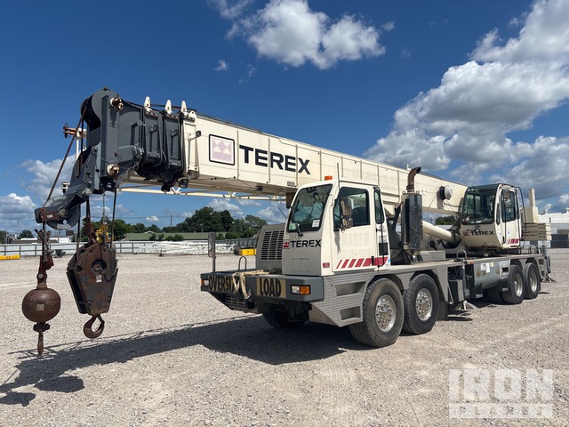 2008 Terex T775 75 ton 8x4x8 Hydraulic Truck Crane
