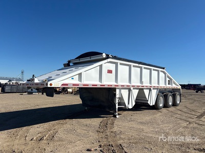 2012 Decap 38 ft Tri/A Belly Dump Trailer