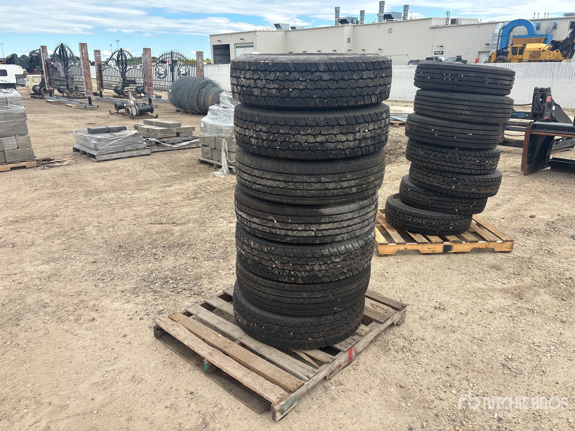 Quantity of (7) 225/70R19.5 Tires