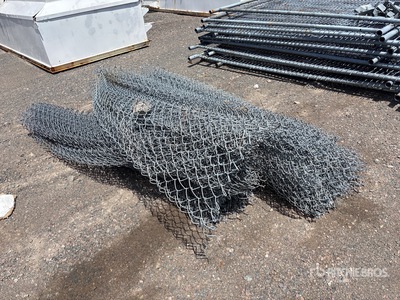Quantity of (3) Chain Link Rolls of Fencing