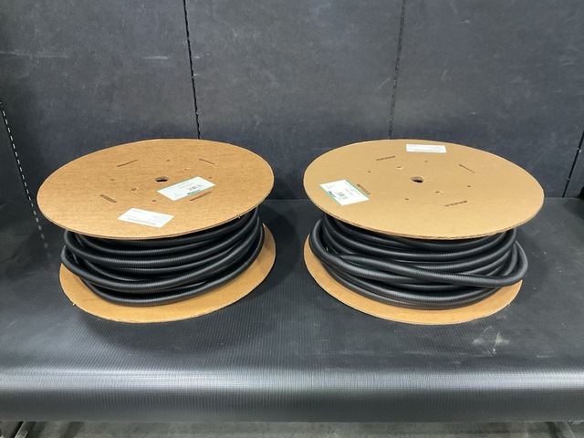 (114) Rolls of Panduit CLT75F-C20 Corrugated Tubing