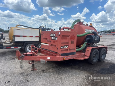2011 Ditch Witch FX30 500 gal T/A Vacuum Excavation Unit