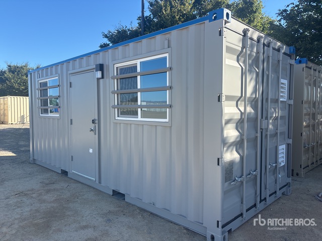2025 20 ft x 8 ft Container Mobile Office (Unused)