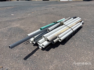 Quantity of (26) Pieces of Pipe Various Lengths and Diameters Pipe