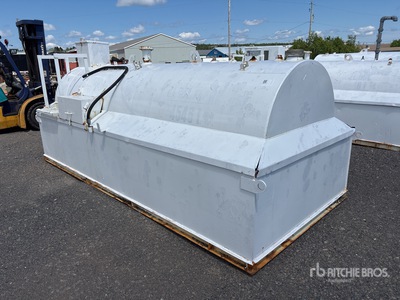 2013 Atelier G Beaulieu 4546 L Skid Mounted Steel Fuel Tank