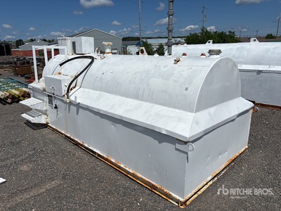2013 Atelier G Beaulieu 4546 L Skid Mounted Steel Fuel Tank