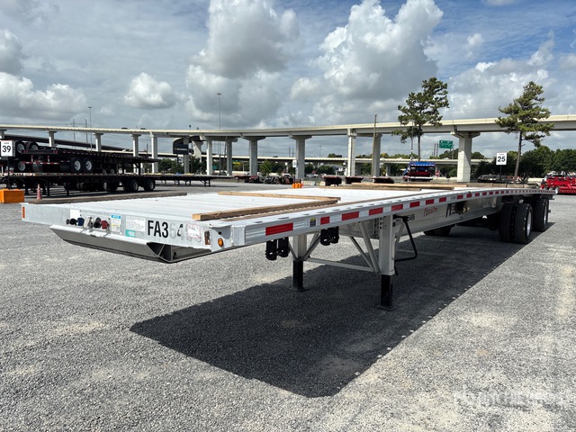 2019 Fontaine HCR5222WSA 80000 lb 53 ft T/A Flatbed Trailer