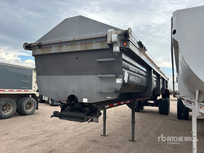 2018 Armor Lite ALD-38 SP/AR 38 ft T/A Frameless End Dump Trailer