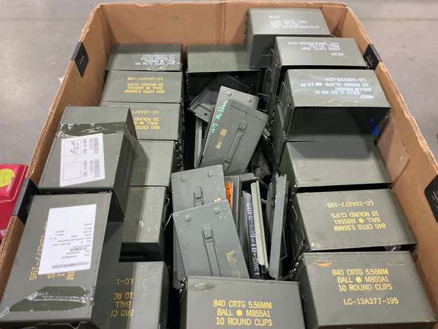 (136) Ammo Cans