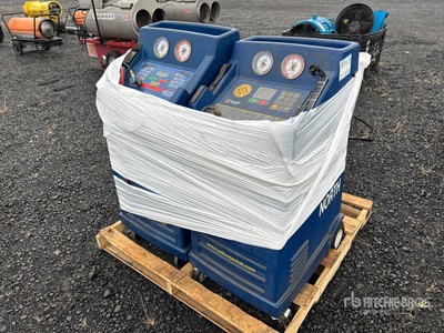 Quantity of (2) Yellow Jacket Electric Refrigerant Recovery/Recharge System Varios, tienda, almacen, consumidor