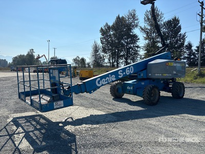 2006 Genie S-60 4WD Diesel Telescopic Boom Lift