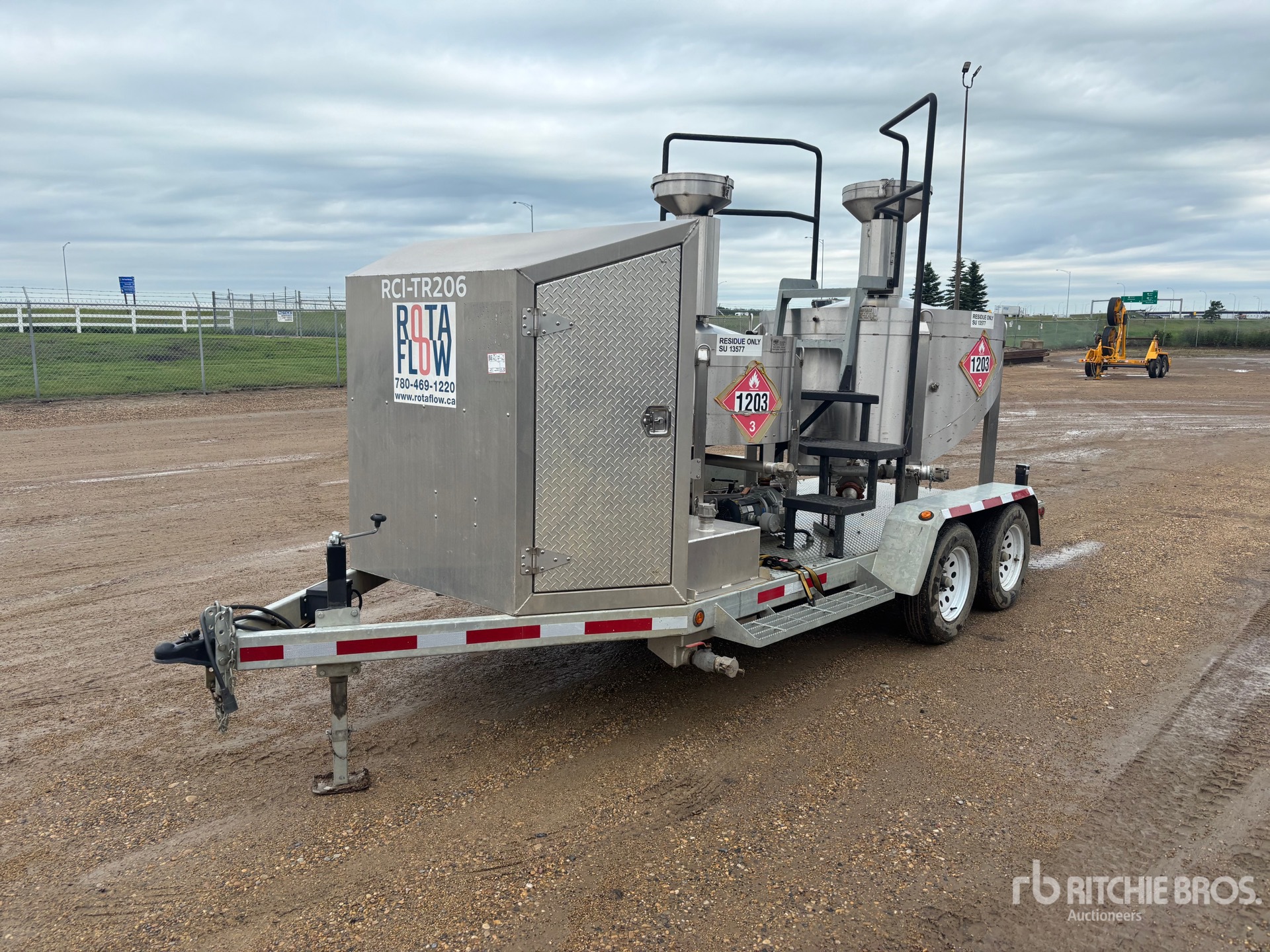 2021 Precision UT14-35K 19 ft T/A Fuel Prover Trailer