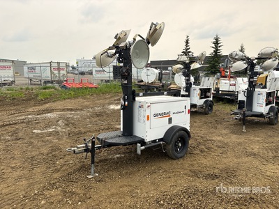 2017 Generac MLT3060KV 6 kW を見 Light Tower