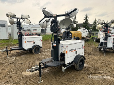 Generac MLT3060KV 6 kW を見 Light Tower