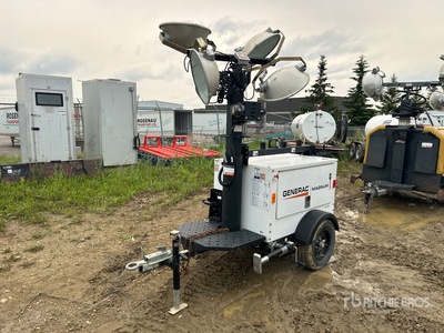 Generac MLT3060KV 6 kW を見 Light Tower