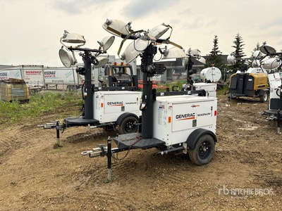 Generac MLT3060KV 6 kW を見 Light Tower
