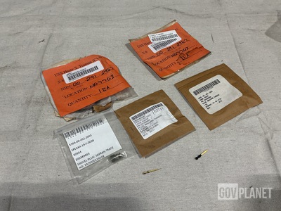 (4) Gaskets, (3) Machine Thread Plugs, (2) Dial Pointers & Assorted Items