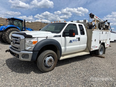 2012 Ford F-550 XLT 4x4 Extended Cab Service Truck (Inoperable)