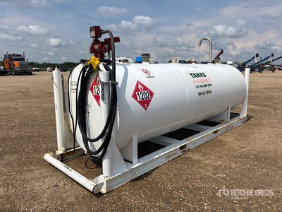 2010 Tanks Direct 4546 L Skid Mounted Steel Storage Fuel Tank