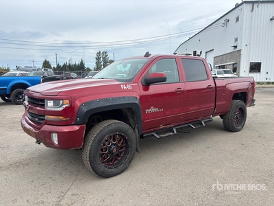 2018 Chevrolet Silverado 1500 Z71 4x4 Crew Cab Pickup