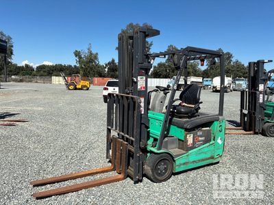 2019 Mitsubishi FB18PNT 3150 kg  Electric Forklift