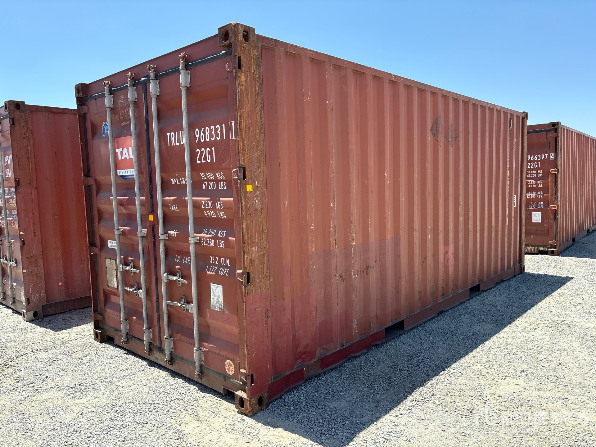 20 ft Standard Storage Container
