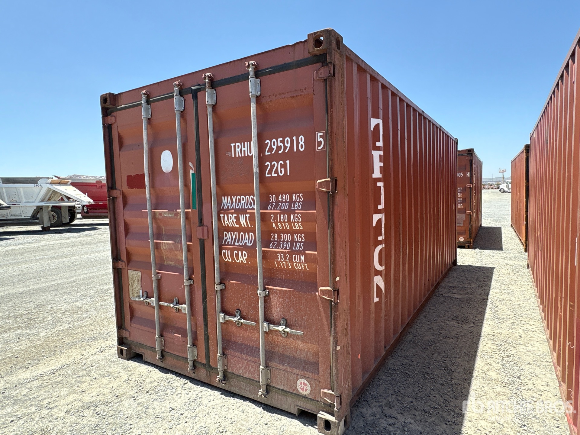 20 ft Standard Storage Container