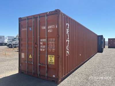 40 ft High Cube Storage Container