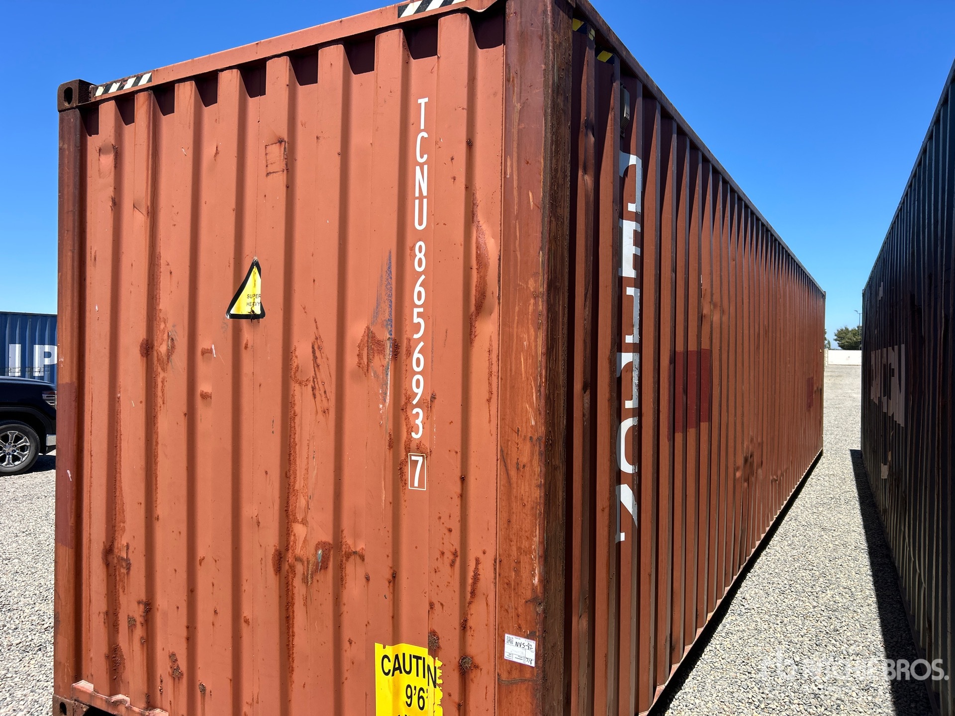 2010 40 ft High Cube Storage Container