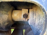 Undercarriage with Left Track Tensioner