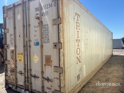 2011 40 ft High Cube Refrigerated Storage Container