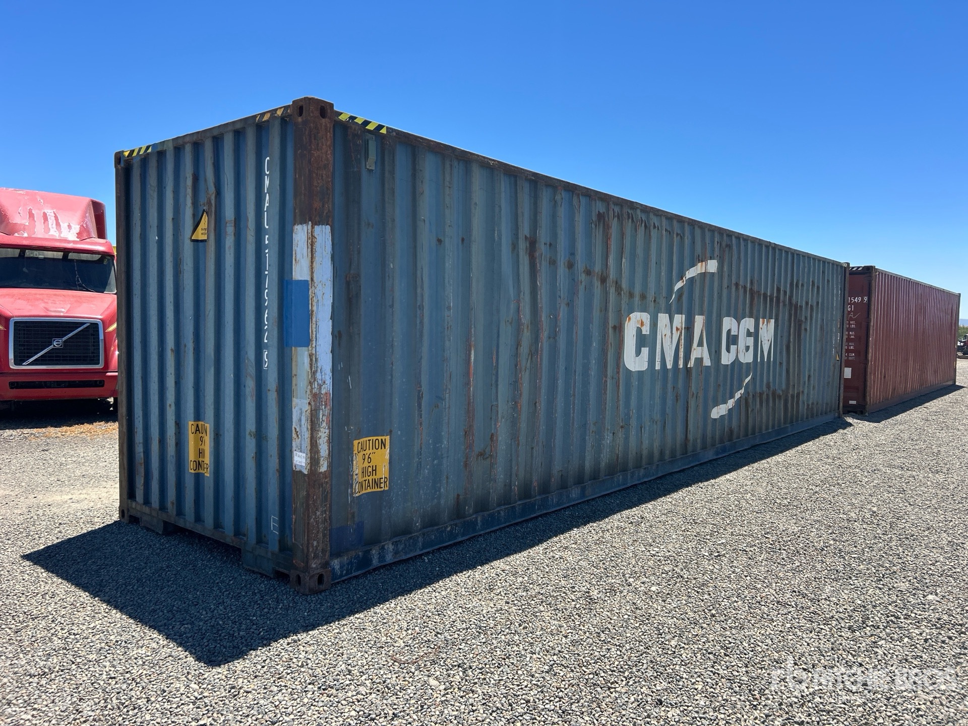 40 ft High Cube Storage Container