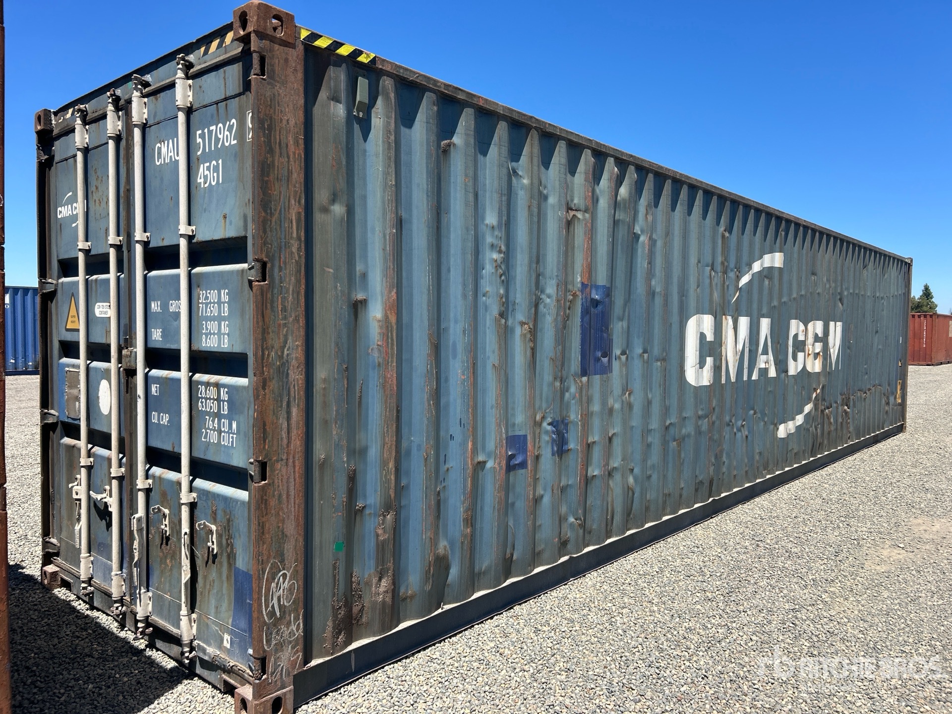 2007 40 ft High Cube Storage Container