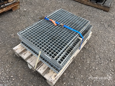 Quantity of (10) Metal Grates