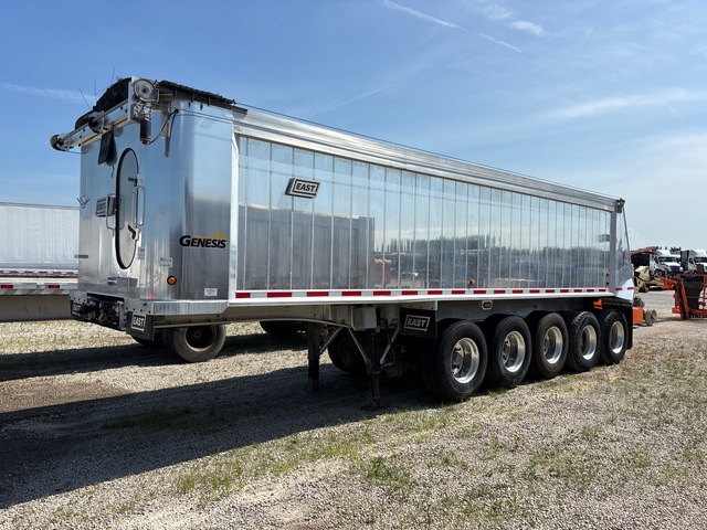 2023 East Genesis Vocati 30 ft 5 Axle Aluminum End Dump Trailer