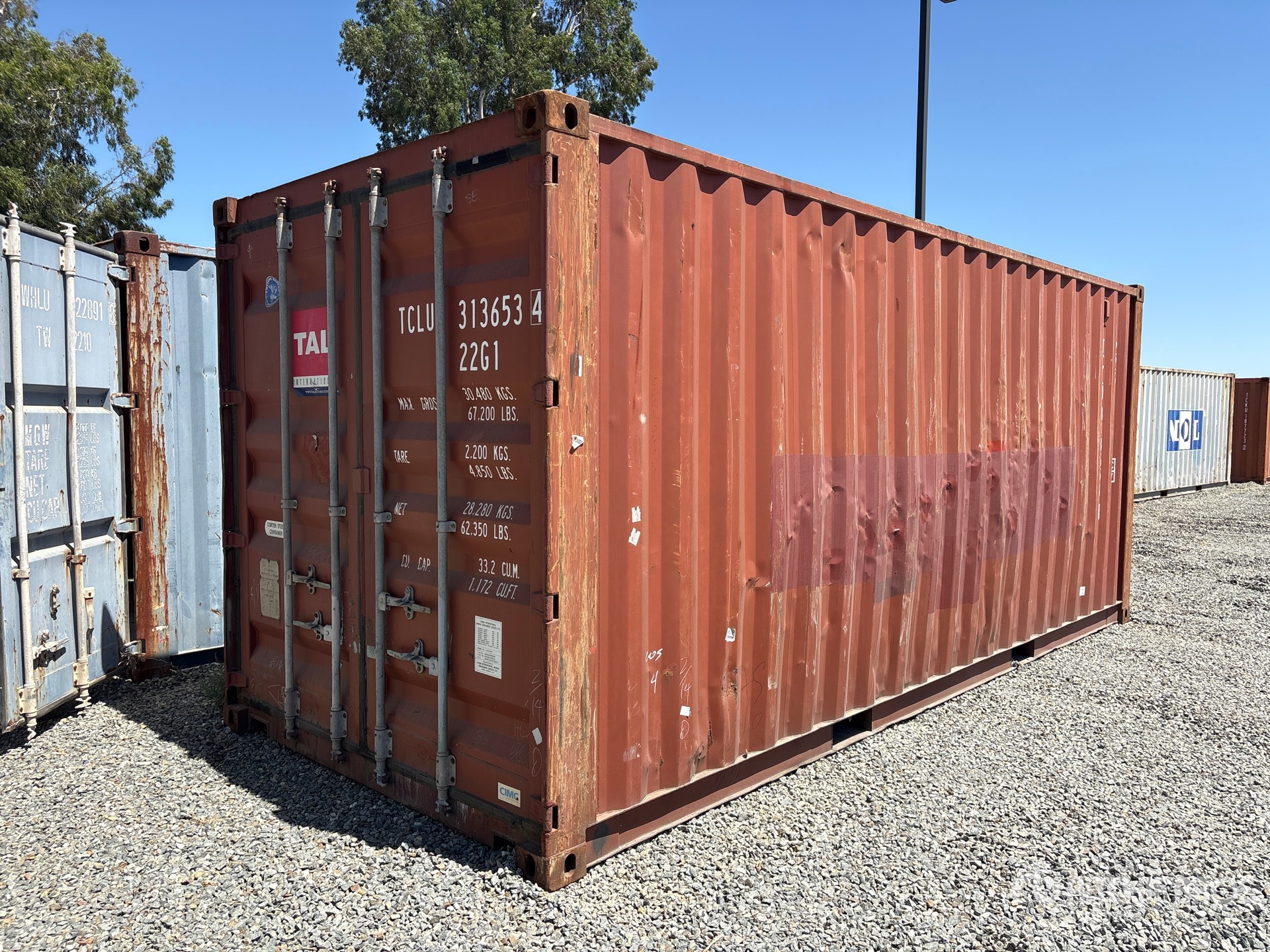 2011 20 ft Standard Storage Container