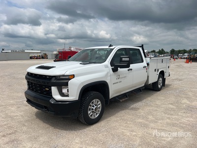 2021 Chevrolet Silverado 2500HD 4x4 Crew Cab Service Truck