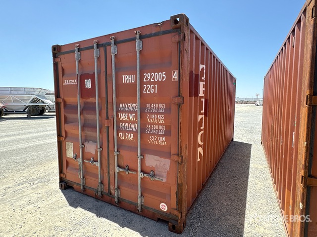 2012 20 ft Standard Storage Container