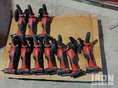 Jobsite Box w/ Quantity of Cordless Power Hand Tools