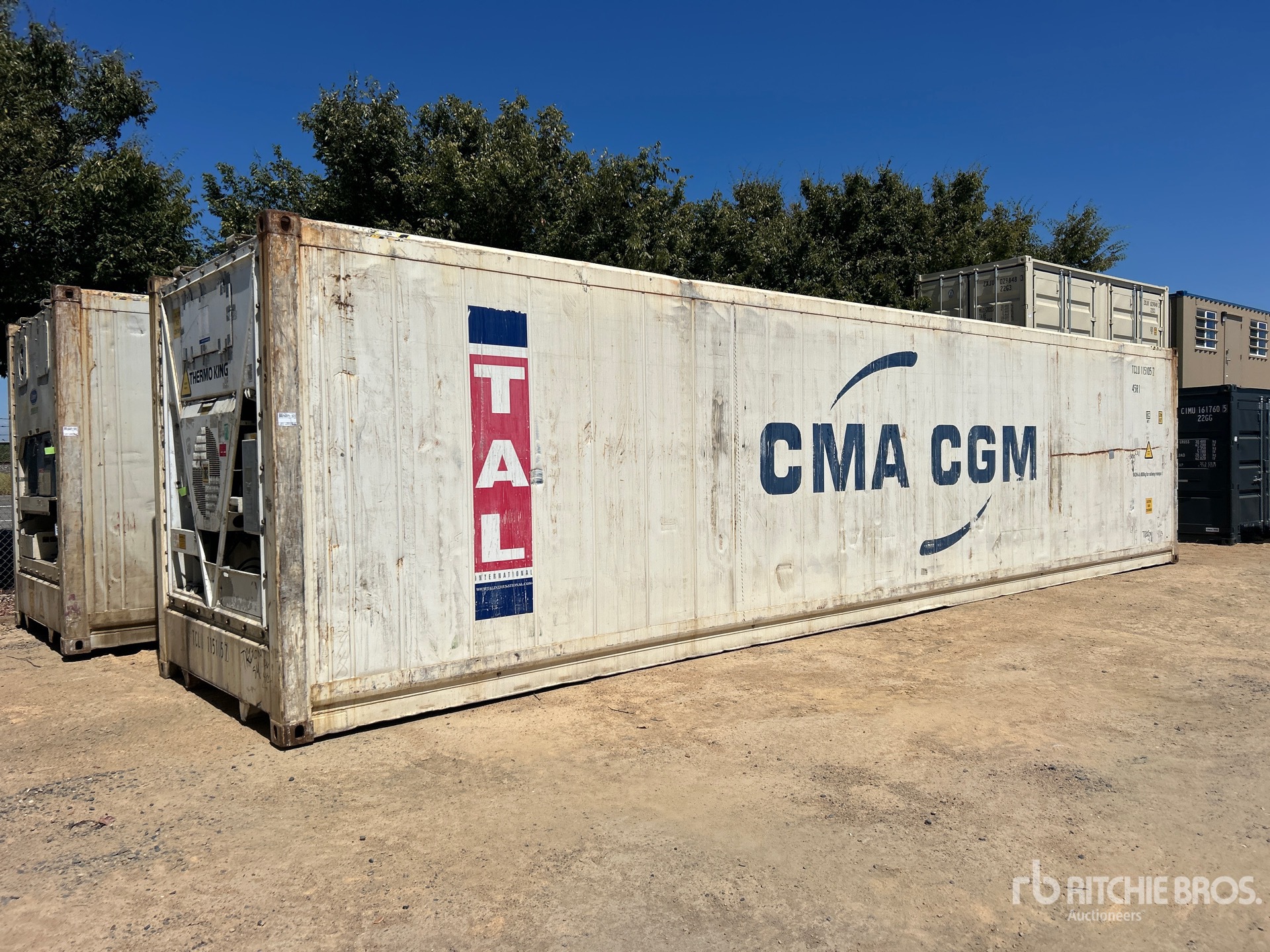 2011 40 ft High Cube Refrigerated Storage Container