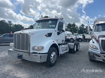 2016 Peterbilt 567 6x4 Cabeza Tractora Cabina Corta (Inoperable)