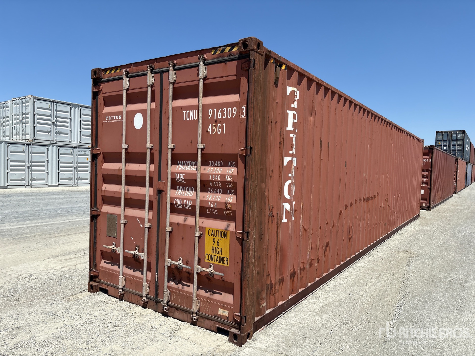 2004 40 ft Standard Storage Container