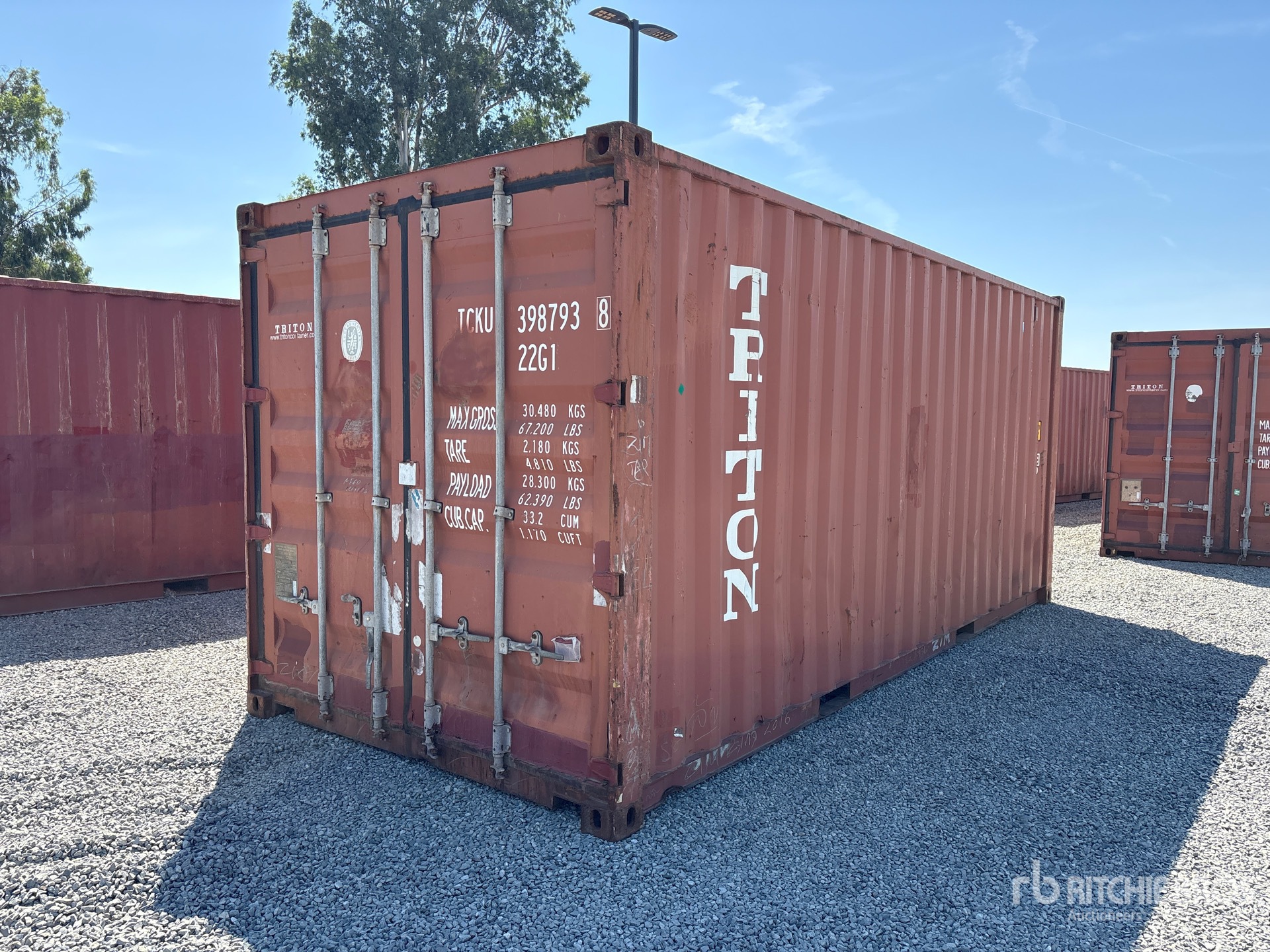 2010 20 ft Standard Storage Container