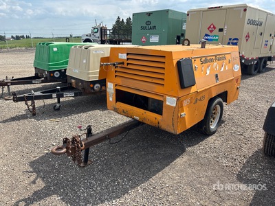 185 cfm Mobile Towable Air Compressor