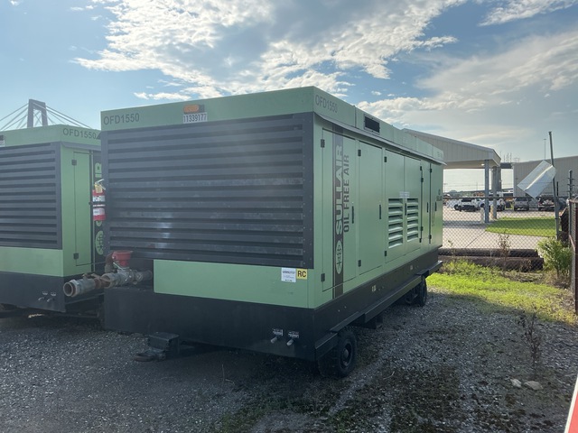 2022 Sullair OFD1550 1550 cfm Mobile Air Compressor
