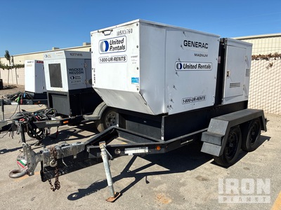 2017 (unverified) Magnum Pro MMG75D 65 kW Mobile Generator Set