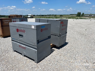 Quantity of (2) Knaack 89 bouwplaats opbergcontainer