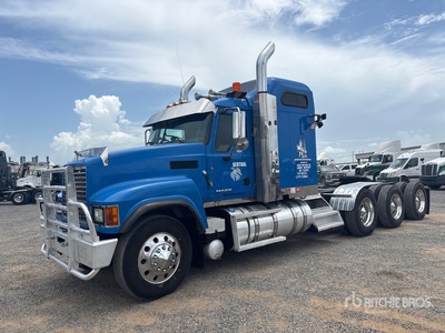 2013 Mack CHU614 8x6 Tri/A Sleeper Truck Tractor