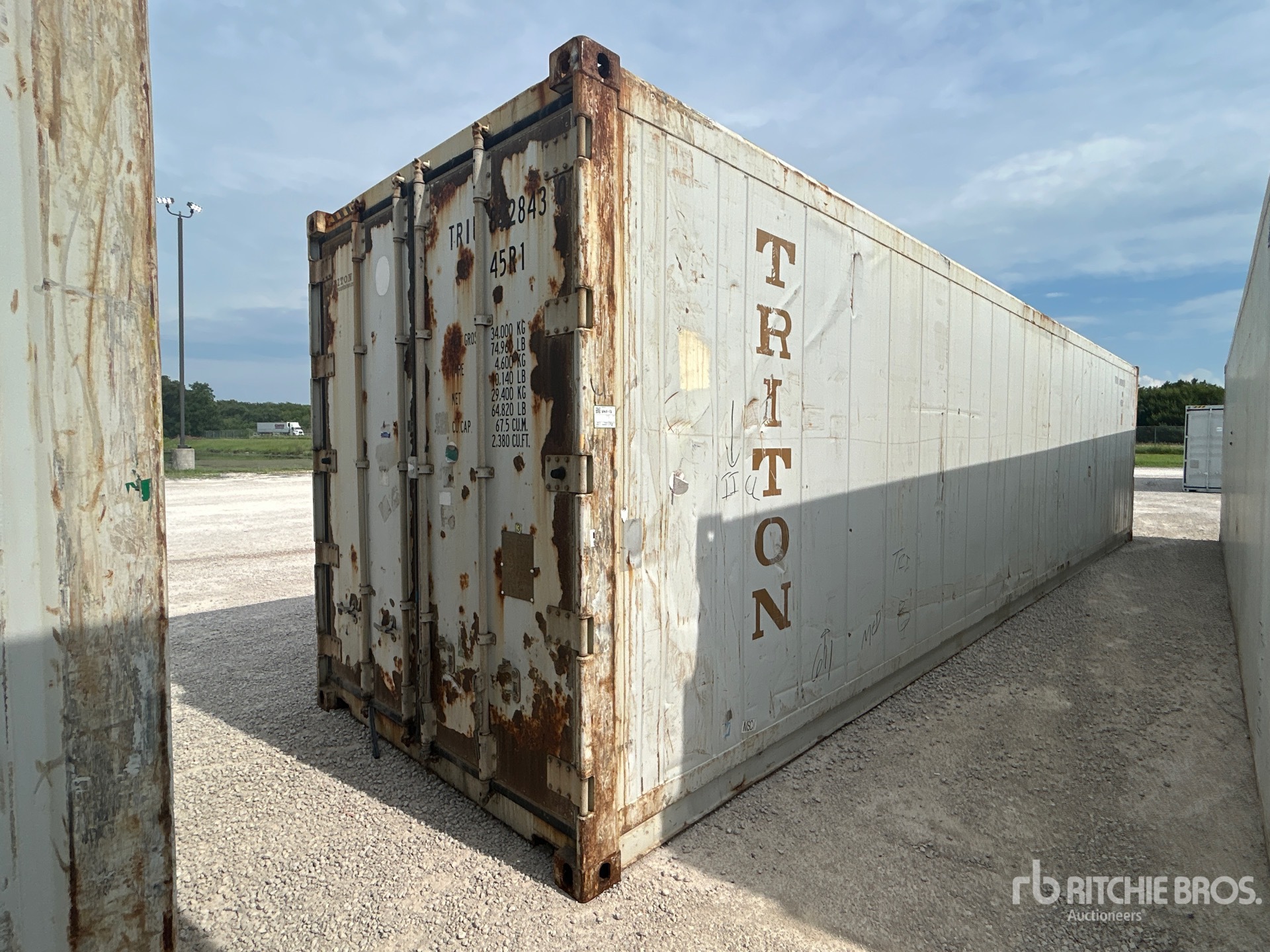 2007 40 ft High Cube Refrigerated Storage Container
